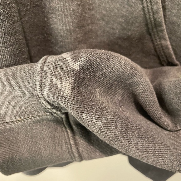 Carhartt Men's Charcoal Hoodie with Neon Logo Size Medium - Picture 5 of 5